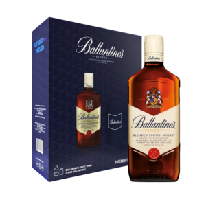 Pack Ballantines Finest 700 ML + 1 vaso